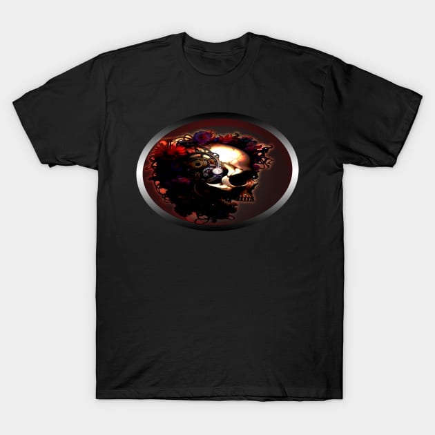 Red Skull color eye T-Shirt by TriForceDesign